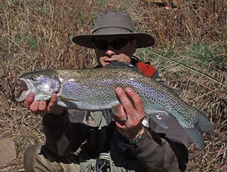 Trophy fish in hand